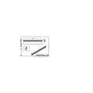 Dimension Drawing (without table) - BCS340 24LED 30K 24V OC L50