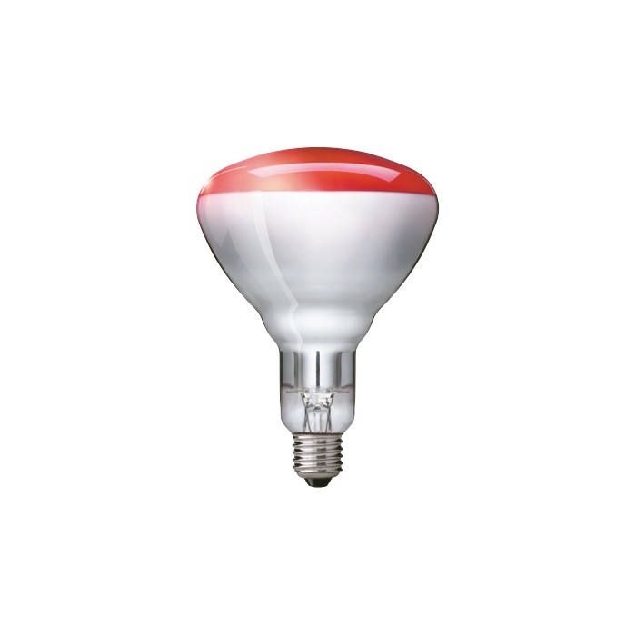 Lampe infrarouge Philips BR125 IR 250W E27 Rouge