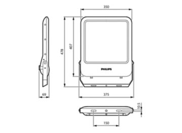 Dimension Drawing (without table) - BVP104 180_220_260S/830_840_857 A