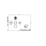 Dimension Drawing (without table) - BVP353 12LED 27K 220V L15 15