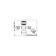 Dimension Drawing (without table) - BVP354 96LED RGBNW 220V L40 45 DMX