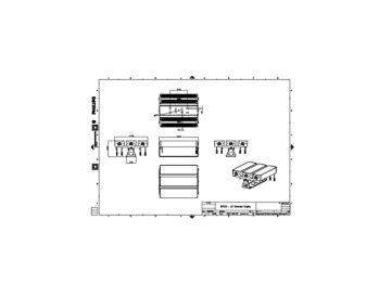 Dimension Drawing (without table) - BVP355 216LED 30K 220V L57 15