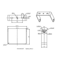 Dimension Drawing (without table) - Highbay MB_Z