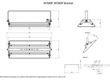 Dimension Drawing (without table) - BY580P 170S/840 DIA HEWBGCSICHEMMBW1mCW5