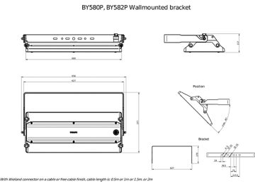 Dimension Drawing (without table) - BY580P 170S/840 DIA HE ASYM GC SI MBW