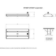 Dimension Drawing (without table) - BY580P 170S/840 DIA HE WB PC SI