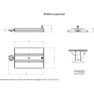 Dimension Drawing (without table) - BY581X 250S/840 SIA HE WB GC SI H4