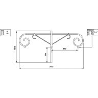 Dimension Drawing (without table) - JSB700 MBP-T 900 60 RAL