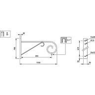 Dimension Drawing (without table) - JSB700 MBP-S 1100 60 RAL