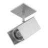 Calculite 3" square surface accent cylinder