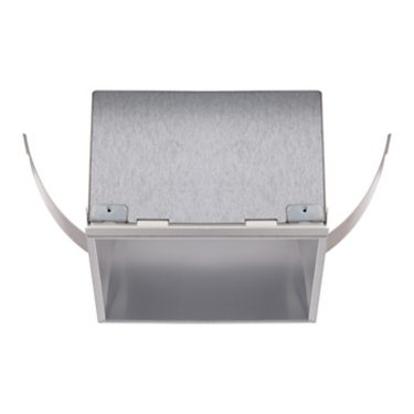 Calculite 4" Downlight Wide beam Comfort Clear finish, flangeless