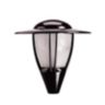 Refractive Post Top LED (CL32) Type III Narrow Body - GX5, No top reflector, Metal Roof, Short Optic, 80CRI 2700K, 100mA