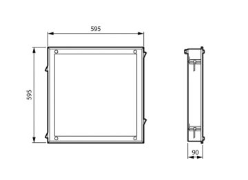  840 neutral white - Power supply unit with DALI interface - Push-in connector 5-pole