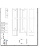 Dimension Drawing (without table) - CR388C G3 LED45/840 L120 CD