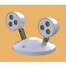 3W LED remote lamp heads