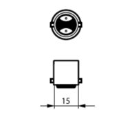 MAS LEDCandleDT2.5-25W E14 B35 CL G, 929003011982