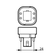PL C 26W 835 4P ALTO 10PK 927907383530 Philips lighting