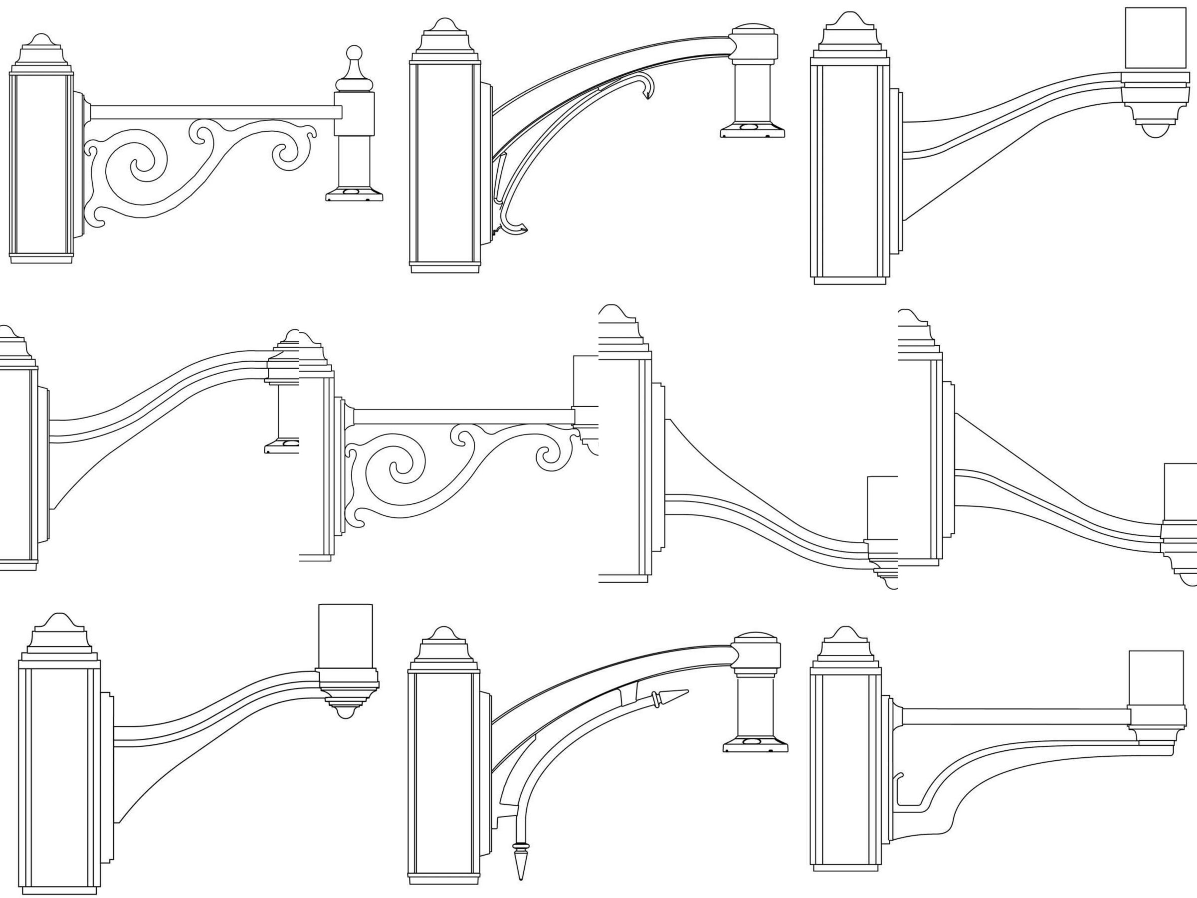 Cast Brackets