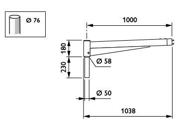  CitySoul gen2 Brackets East - RAL color