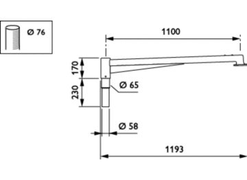  CitySoul gen2 Brackets Right Curve - RAL color