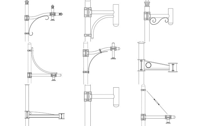 Clamp-on Brackets