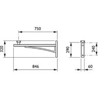 Dimension Drawing (without table) - JGB795 MBW 750 BK