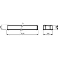 Dimension Drawing (without table) - CR350Z SMB W30L120