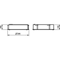 Dimension Drawing (without table) - CR350Z SMB W60L60