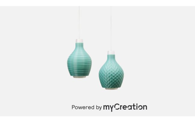 3D Printed Decorative Pendant Coastal Breeze