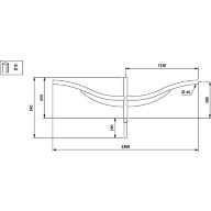 Dimension Drawing (without table) - JSB435 MBP-T 1200 60 RAL