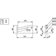 Dimension Drawing (without table) - JSB435 MBP 600 60 RAL