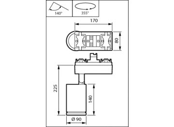 Dimension Drawing (without table) - ST770S 39S/PW930 DIA-VLC HVWB BK