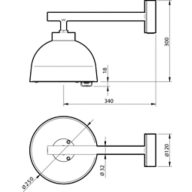  Copenhagen LED gen2 mini - LED Module 800 lm - LED - Power supply unit with DALI and SystemReady interface and constant light output (integrated) - Distribution symmetrical 50 - Flat glass - - - Internal (no external connection) - Wall-mounting bracket