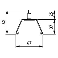 Dimension Drawing (without table) - LL200Z MB-SW WH (2PCS)