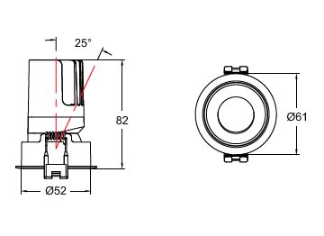 Dimension Drawing (without table) - RS378B P7 930 PSD MB D55 M-WH PROCAU