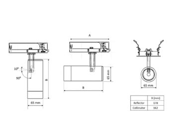 Dimension Drawing (without table) - TCAT65 17S/PW940 PSU HNB FG T302 GN402SN