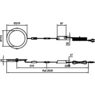 Dimension Drawing (without table) - DN065B G4 20S/830_840_865 PSU-E D200 PG