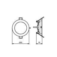 Greenup Slim downlight