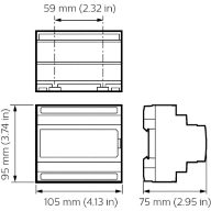 Dimension Drawing (without table) - DDMIDC8