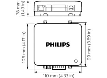 Dimension Drawing (without table) - PDEB