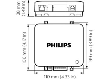 Dimension Drawing (without table) - PDEG
