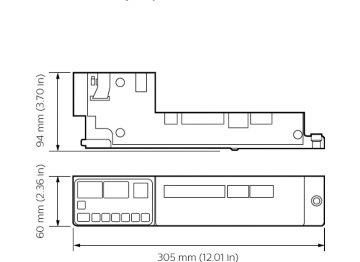 Dimension Drawing (without table) - DCM-DyNet