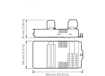 Dimension Drawing (without table) - DSM4