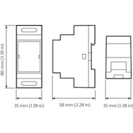 Dimension Drawing (without table) - DDTC001