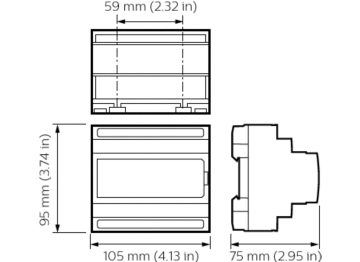 Dimension Drawing (without table) - DDLEDC605GL