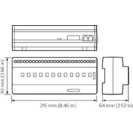 Dimension Drawing (without table) - DDRC1220FR-GL