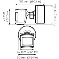 Dimension Drawing (without table) - DUS90CS