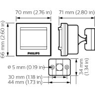 Dimension Drawing (without table) - DUS90WHB-D