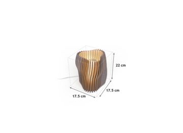Dimension Drawing (without table) - DL F05 TL E27 SF GR000 CL BK402 FEU​