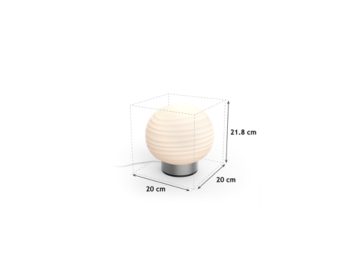 Dimension Drawing (without table) - DL L1L TL E27 T304CL000 BK402 FEU​